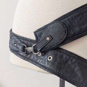 One-of-a-kind Custom Upcycled Leather Belt